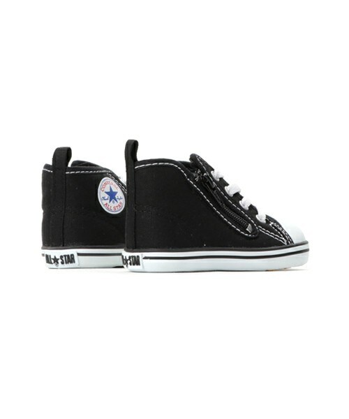 CONVERSE(コンバース)の「ベビー コンバース オールスター CONVERSE BABY ALL STAR RZ 325137(スニーカー・キッズ・ホワイト/ブラック/レッド・14cm/12cm/15cm)」の6枚目の写真