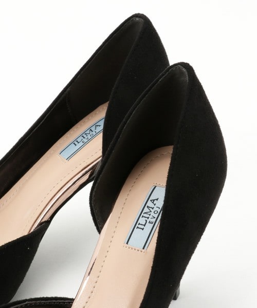 EVOL（イーボル）の「EVOL ILIMA ヒールダイヤモチーフサイドオープンパンプス IH7221（パンプス・レディース・ブラック/ベージュ/ネイビー/レッド・22.0cm/22.5cm/23.0cm/23.5cm/24.0cm/24.5cm/24.5㎝）」の9枚目の写真