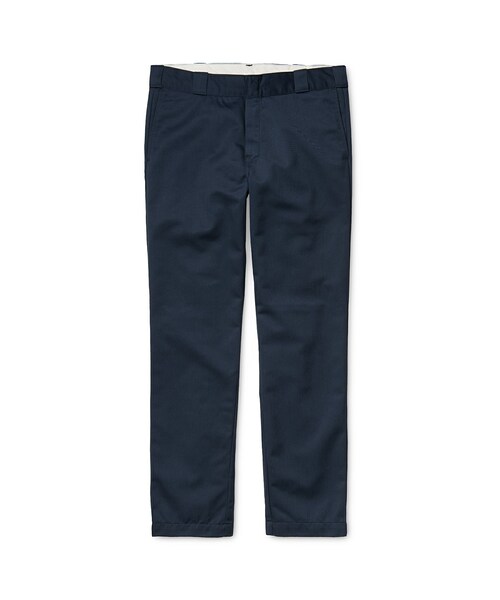 Carhartt（カーハート）の「MASTER PANT - Navy（パンツ・メンズ・Navy (Rinsed)・30/32/34）」の2枚目の写真