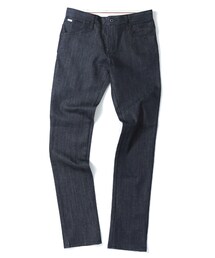 FACTOTUM | リジットストレッチデニム テーパード ネイビー(その他)