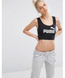 PUMA | Puma Crop Top With Classic Logo(Tシャツ/カットソー)