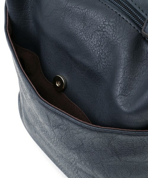 INTERPLANET WINGS(インタープラネットウィング)の「プチドーヌバッグ調 合皮バッグ(トートバッグ・レディース・グレイッシュベージュ/ネイビー/ワイン・フリー)」の8枚目の写真