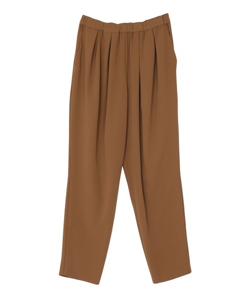 LAGUNAMOON（ラグナムーン）の「イージーテーパードパンツ（パンツ・レディース・ホワイト/ブラック/キャメル）」の3枚目の写真