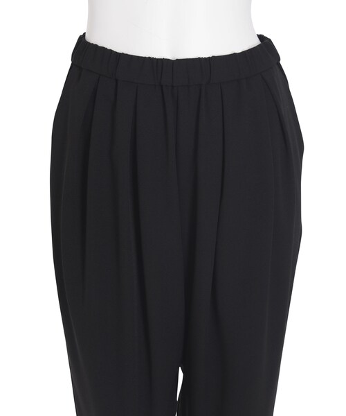 LAGUNAMOON（ラグナムーン）の「イージーテーパードパンツ（パンツ・レディース・ホワイト/ブラック/キャメル）」の8枚目の写真