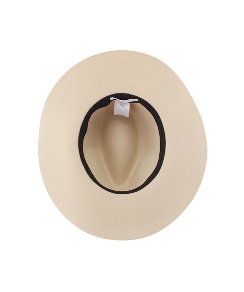 MERCURYDUO（マーキュリーデュオ）の「ツバ広ウールHAT（帽子・レディース・ライトグレー/ベージュ・F）」の8枚目の写真