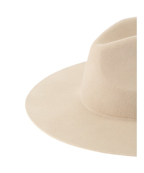 MERCURYDUO（マーキュリーデュオ）の「ツバ広ウールHAT（帽子・レディース・ライトグレー/ベージュ・F）」の7枚目の写真