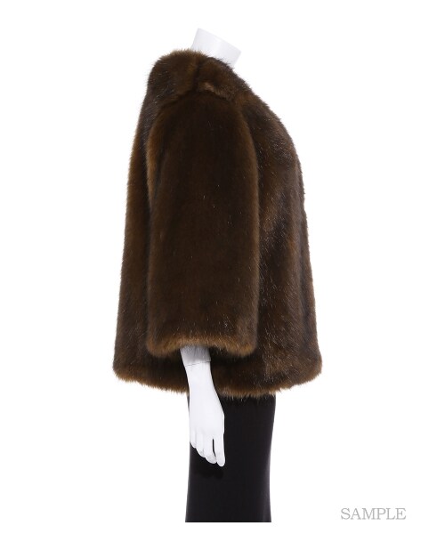 FRAY I.D（フレイアイディー）の「ミンク調ファイクファーコート