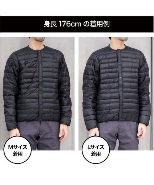 43DEGREES(フォーティースリーディグリーズ)の「インナーダウンジャケット(ダウンジャケット/コート・メンズ・その他)」の12枚目の写真