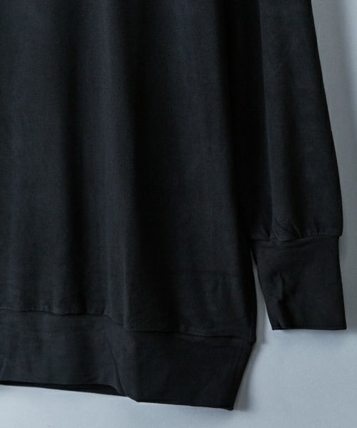 DIET BUTCHER（ダイエットブッチャー）の「DIET BUTCHER SLIM SKIN オーバーサイズハイネック（Tシャツ/カットソー・メンズ・ブラック・FREE）」の7枚目の写真