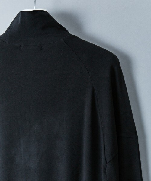 DIET BUTCHER（ダイエットブッチャー）の「DIET BUTCHER SLIM SKIN オーバーサイズハイネック（Tシャツ/カットソー・メンズ・ブラック・FREE）」の9枚目の写真