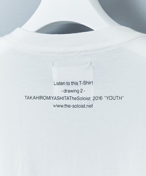 TAKAHIROMIYASHITATheSoloIst.(タカヒロミヤシタザソロイスト)の「TAKAHIRO MIYASHITA The SoloIst. 『DRAWING2』Tシャツ(Tシャツ/カットソー・メンズ・ホワイト・46/48)」の10枚目の写真