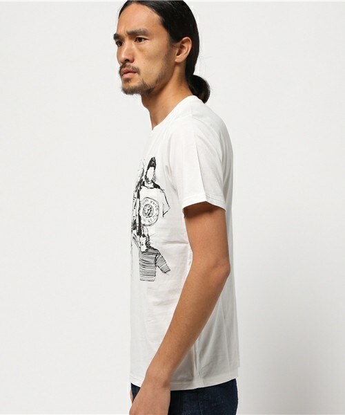 TAKAHIROMIYASHITATheSoloIst.(タカヒロミヤシタザソロイスト)の「TAKAHIRO MIYASHITA The SoloIst. 『DRAWING2』Tシャツ(Tシャツ/カットソー・メンズ・ホワイト・46/48)」の2枚目の写真