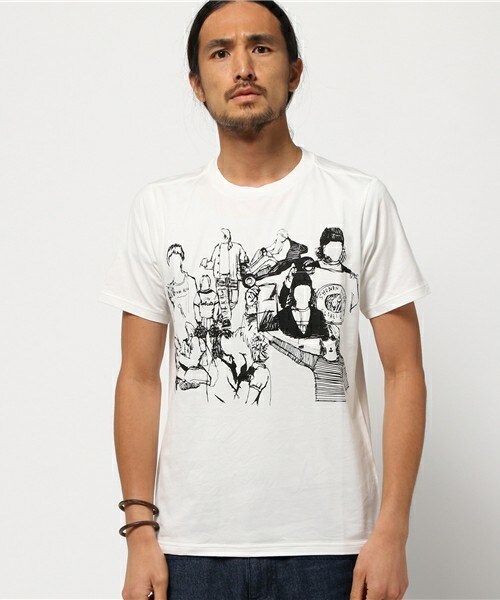 TAKAHIROMIYASHITATheSoloIst.(タカヒロミヤシタザソロイスト)の「TAKAHIRO MIYASHITA The SoloIst. 『DRAWING2』Tシャツ(Tシャツ/カットソー・メンズ・ホワイト・46/48)」の11枚目の写真