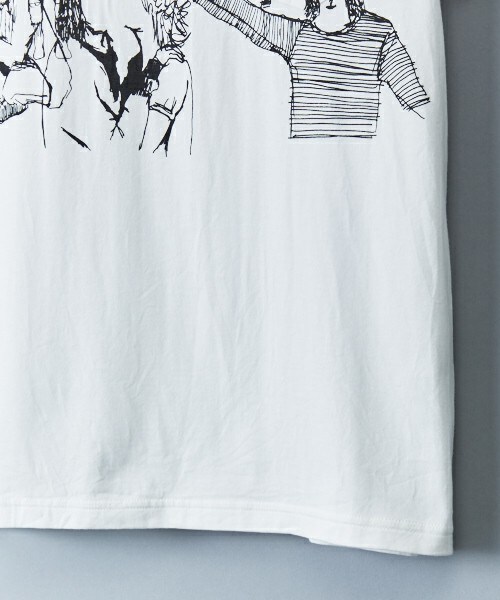 TAKAHIROMIYASHITATheSoloIst.(タカヒロミヤシタザソロイスト)の「TAKAHIRO MIYASHITA The SoloIst. 『DRAWING2』Tシャツ(Tシャツ/カットソー・メンズ・ホワイト・46/48)」の9枚目の写真