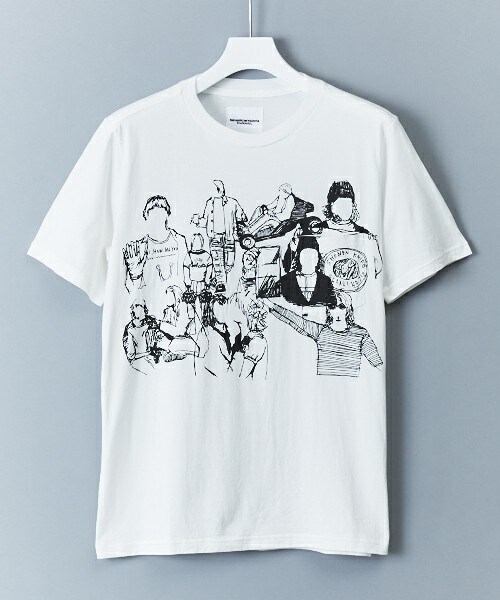 TAKAHIROMIYASHITATheSoloIst.(タカヒロミヤシタザソロイスト)の「TAKAHIRO MIYASHITA The SoloIst. 『DRAWING2』Tシャツ(Tシャツ/カットソー・メンズ・ホワイト・46/48)」の1枚目の写真