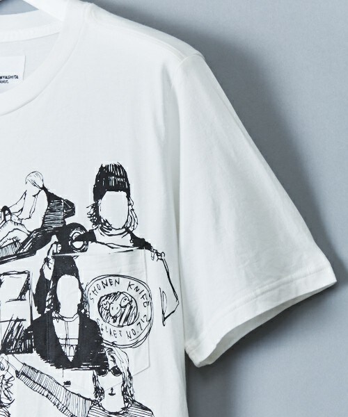 TAKAHIROMIYASHITATheSoloIst.(タカヒロミヤシタザソロイスト)の「TAKAHIRO MIYASHITA The SoloIst. 『DRAWING2』Tシャツ(Tシャツ/カットソー・メンズ・ホワイト・46/48)」の8枚目の写真