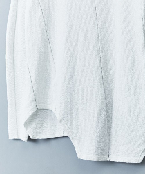 The Viridi-anne（ザヴィリディアン）の「The Viridi-anne ハイネックジャガードカットソー（Tシャツ/カットソー・メンズ・ホワイト/ブラック・3/2）」の11枚目の写真