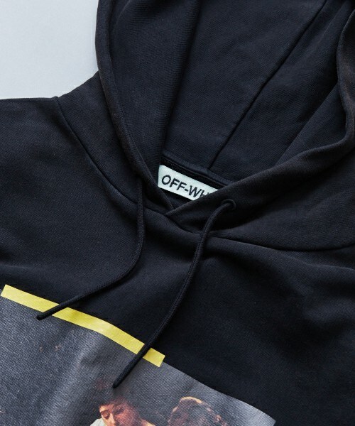 off white（オフホワイト）の「OFF WHITE 『S.FRANCESCO』パーカー（パーカー・メンズ・ブラック・MEDIUM）」の6枚目の写真