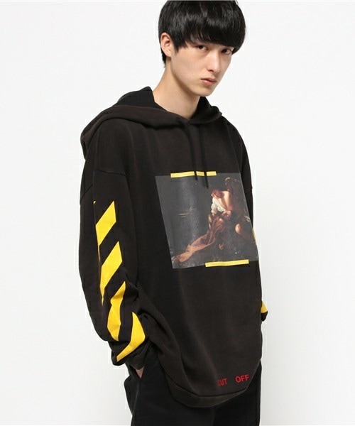 off white（オフホワイト）の「OFF WHITE 『S.FRANCESCO』パーカー（パーカー・メンズ・ブラック・MEDIUM）」の13枚目の写真