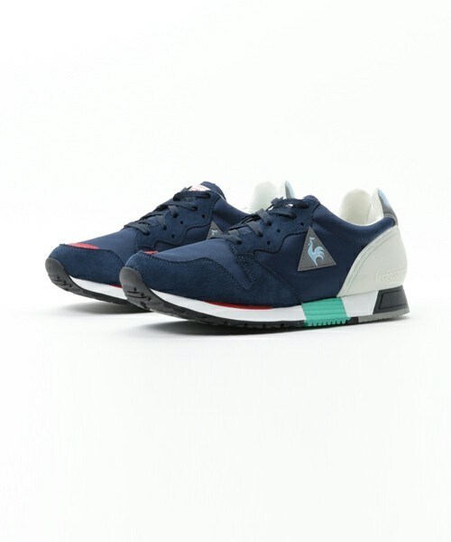 le coq sportif(ルコックスポルティフ)の「メンズ ルコック エウレカ ネイビー le coq sportif EUREKA QMT-5100NV(スニーカー・メンズ・ネイビー・27cm/27.5cm/28cm)」の1枚目の写真