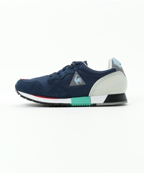 le coq sportif(ルコックスポルティフ)の「メンズ ルコック エウレカ ネイビー le coq sportif EUREKA QMT-5100NV(スニーカー・メンズ・ネイビー・27cm/27.5cm/28cm)」の2枚目の写真
