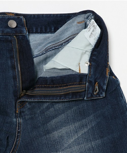 INTERPLANET（インタープラネット）の「BASICデニムボーイズパンツ（デニムパンツ・レディース・ブルー・25inch/26inch）」の10枚目の写真
