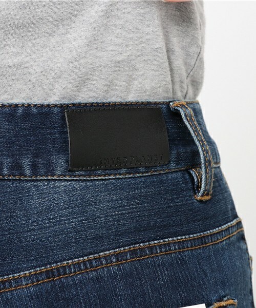 INTERPLANET（インタープラネット）の「BASICデニムボーイズパンツ（デニムパンツ・レディース・ブルー・25inch/26inch）」の11枚目の写真