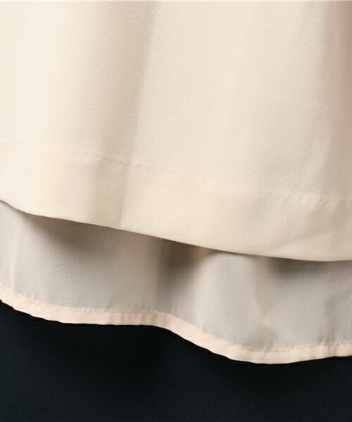 archives（アルシーヴ）の「【店舗限定商品】タックノースリﾌﾞﾗｳｽ（シャツ/ブラウス・レディース・ダークブラウン/モカ/ベージュ・MEDIUM）」の9枚目の写真