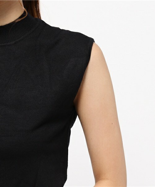 archives（アルシーヴ）の「【店舗限定商品】ハイネックノースリ（ニット/セーター・レディース・ブラック/グレー/モカ/ワイン・MEDIUM）」の9枚目の写真