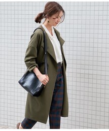 VIS | ベルト付きガウンコート(ジャケット/アウター)