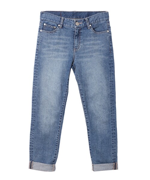 31 Sons de mode（トランテアン　ソン　ドゥ　モード）の「≪新作≫ガールフレンドデニム（パンツ・レディース・インディゴブルー/サックスブルー・36/38）」の2枚目の写真