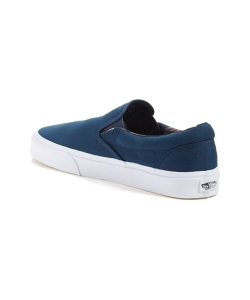 VANS(バンズ)の「Vans 'Classic' Slip-On Sneaker (Unisex) (Nordstrom Exclusive)(スニーカー・レディース・Blue・Regular 10 M/Regular 10.5 M/Regular 11 M/Regular 11.5 M/Regular 12 M/Regular 13 M/Regular 5 M/Regular 5.5 M/Regular 6 M/Regular 6.5 M/Regular 7 M/Regular 7.5 M/Regular 8 M/Regular 8.5 M/Regular 9 M/Regular 9.5 M)」の2枚目の写真
