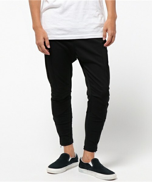 yoshiokubo(ヨシオクボ)の「yoshio kubo バイカースリムパンツ(その他パンツ・メンズ・ブラック/ネイビー・1/2)」の13枚目の写真