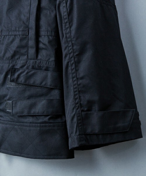 yoshiokubo(ヨシオクボ)の「yoshio kubo M-65(ミリタリージャケット・メンズ・ブラック/ライトブラウン・3)」の13枚目の写真