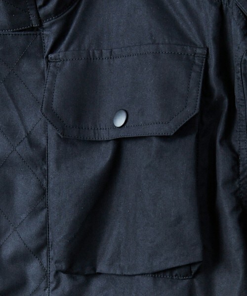 yoshiokubo(ヨシオクボ)の「yoshio kubo M-65(ミリタリージャケット・メンズ・ブラック/ライトブラウン・3)」の11枚目の写真