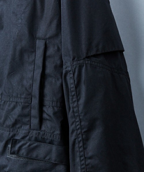 yoshiokubo(ヨシオクボ)の「yoshio kubo M-65(ミリタリージャケット・メンズ・ブラック/ライトブラウン・3)」の12枚目の写真