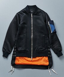 yoshiokubo | yoshio kubo レースアップMA-1(ブルゾン)