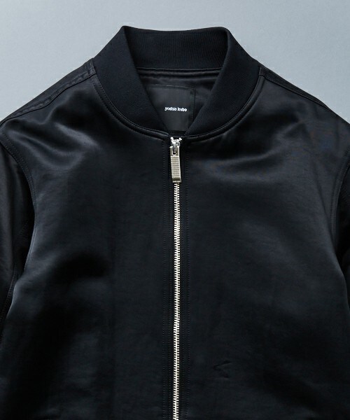 yoshiokubo(ヨシオクボ)の「yoshio kubo レースアップMA-1(ブルゾン・メンズ・ブラック・1/2)」の3枚目の写真