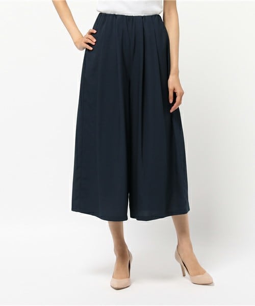 archives（アルシーヴ）の「【店舗限定商品】ジョーゼットガウチョパンツ（その他パンツ・レディース・カーキ/ネイビー/オレンジ・MEDIUM）」の2枚目の写真