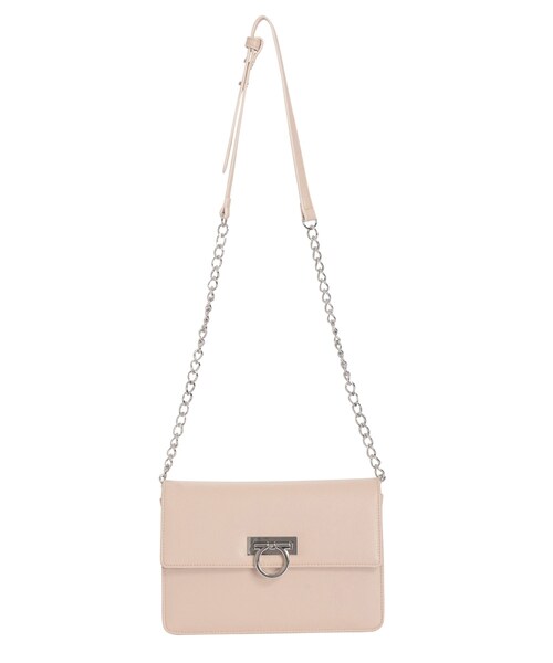 EMODA（エモダ）の「EMODA×Misako UnoCHAIN COMBI MINI BAG（バッグ・レディース・ブラック/ピンク）」の2枚目の写真