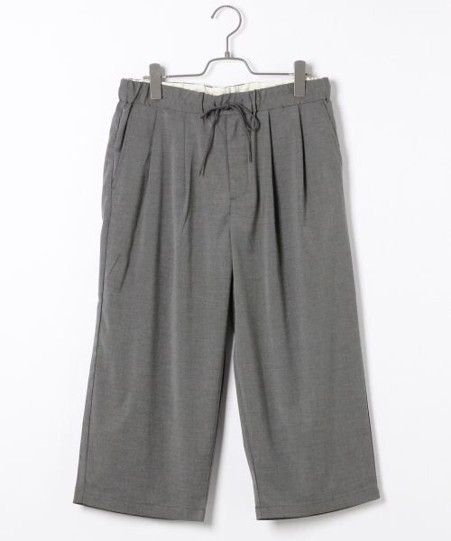 RAGEBLUE（レイジブルー）の「TRワイドクロップドパンツ（パンツ・ブラック/グレー・M(30インチ)/L(32インチ)）」の2枚目の写真