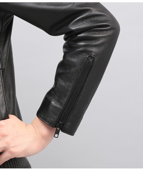 LE JUN（ルジュン）の「レザーライダースジャケット（ジャケット/アウター・ブラック・S/M）」の7枚目の写真