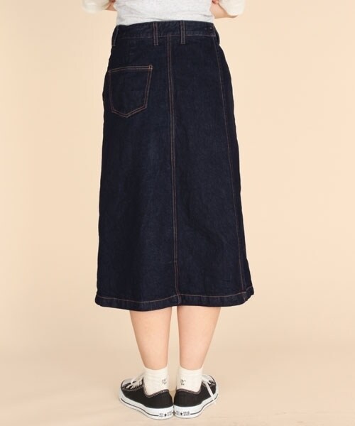 RNA-N（アールエヌエーエヌ）の「バックラップ デニムスカート（スカート・レディース・ONE WASH/ストーンウォッシュ・M）」の11枚目の写真