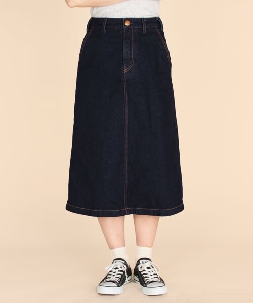 RNA-N（アールエヌエーエヌ）の「バックラップ デニムスカート（スカート・レディース・ONE WASH/ストーンウォッシュ・M）」の10枚目の写真