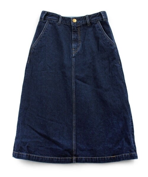 RNA-N（アールエヌエーエヌ）の「バックラップ デニムスカート（スカート・レディース・ONE WASH/ストーンウォッシュ・M）」の2枚目の写真