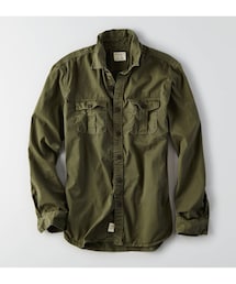 American Eagle | AEOミリタリーシャツ(シャツ/ブラウス)