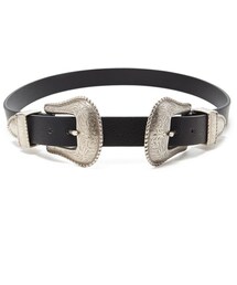 FOREVER 21 | FOREVER 21 Etched Double-Buckle Belt(ベルト)