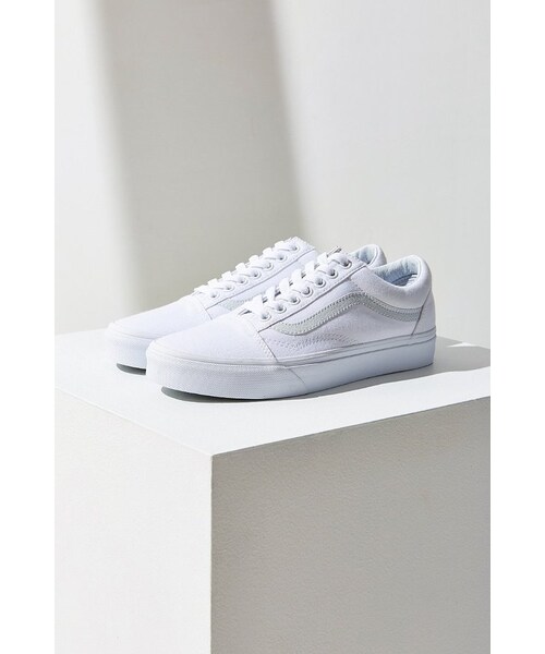 VANS(バンズ)の「Vans Classic Old Skool Sneaker(スニーカー・レディース・White・W 10/M 8.5/W 6/M 4.5/W 7.5/M 6/W 7/M 5.5/W 8.5/M 7/W 8/M 6.5/W 9/M 7.5)」の5枚目の写真