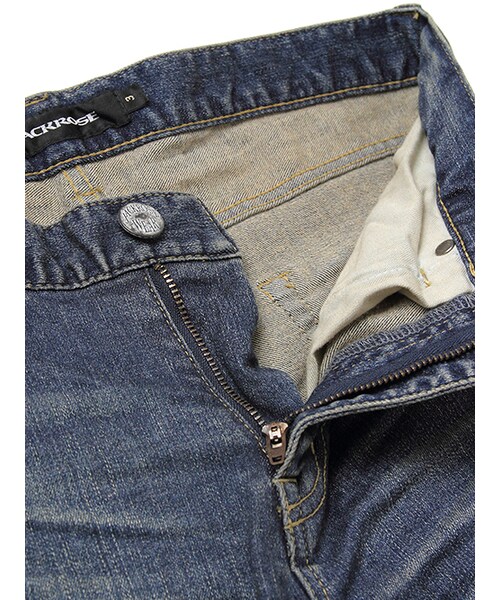 JACKROSE（ジャックローズ）の「ハイパーストレッチダメージリメイクデニム（パンツ・メンズ・インディゴ・S/M/L/XL）」の5枚目の写真