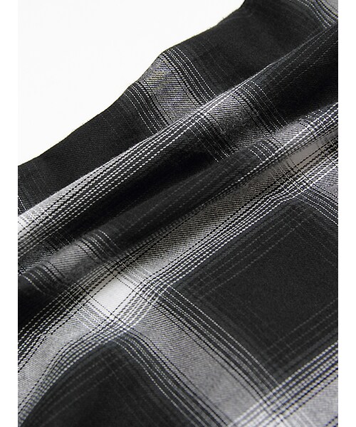 JACKROSE(ジャックローズ)の「LMオンブレチェックWT(トップス・メンズ・ブラック/レッド/ブルー・M/L/XL)」の8枚目の写真